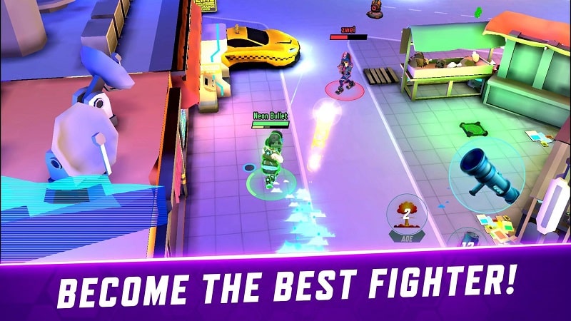 Gridpunk Battle Royale 3v3 PvP APK - screenshot 5