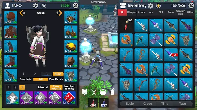 Aniya Idle RPG - screenshot 2