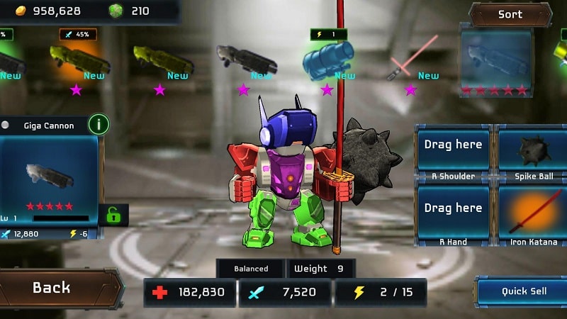 MegaBots Battle Arena APK - screenshot 1