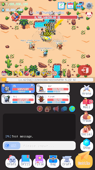 TinyWorld-Idle mmorpg - screenshot 1