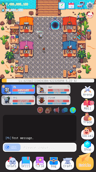 TinyWorld-Idle mmorpg - screenshot 8