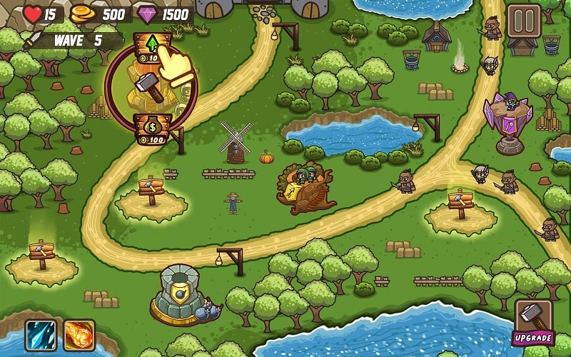 Castle Defender Fortress Hero APK - screenshot 1