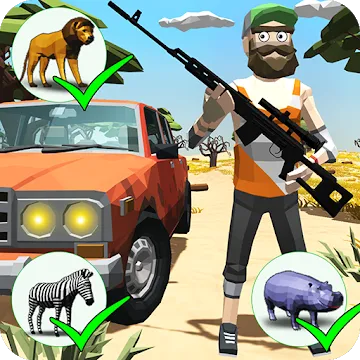 Polygon Hunting: Safari MOD APK icon