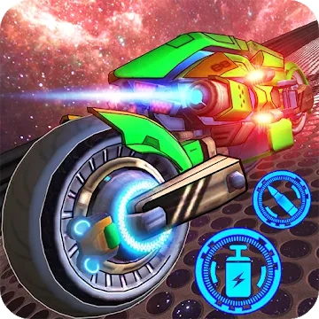 Space Bike Galaxy Race MOD APK icon