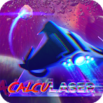 CalcuLASER Math Game - app icon