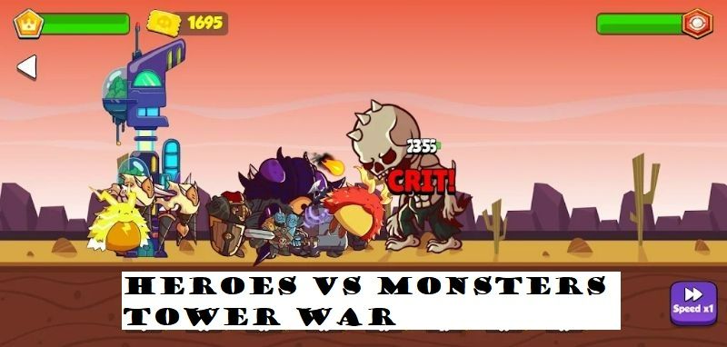 Heroes vs Monsters Tower War APK - app icon