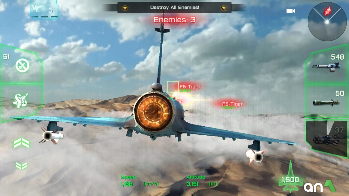 Ace Fighter - screenshot 3