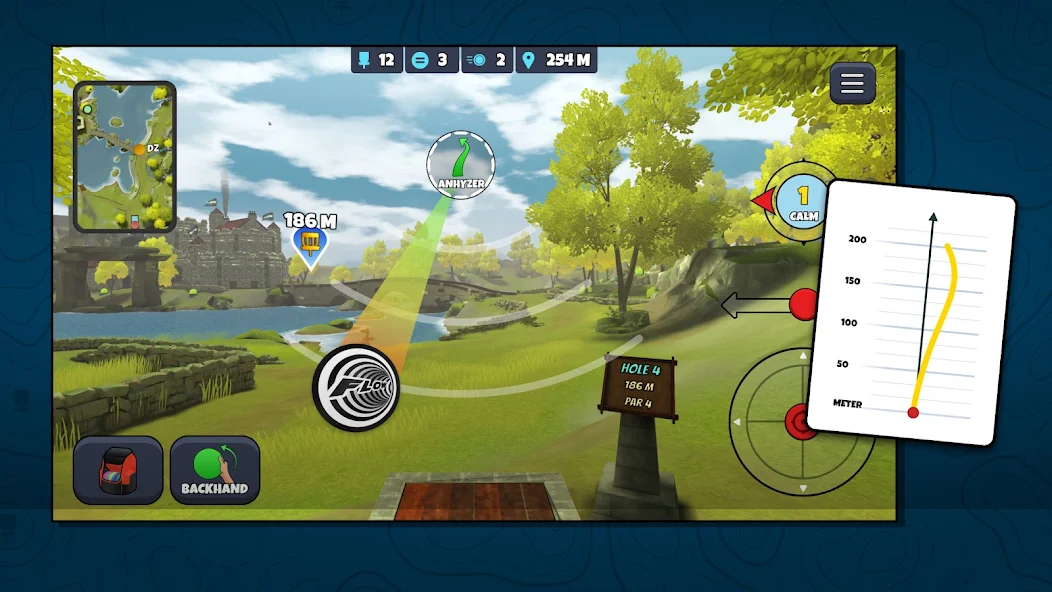 Disc Golf Valley - screenshot 1
