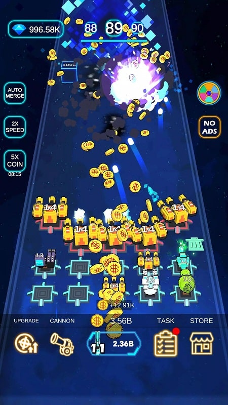 Fireline Merge Defense 3D APK - screenshot 4