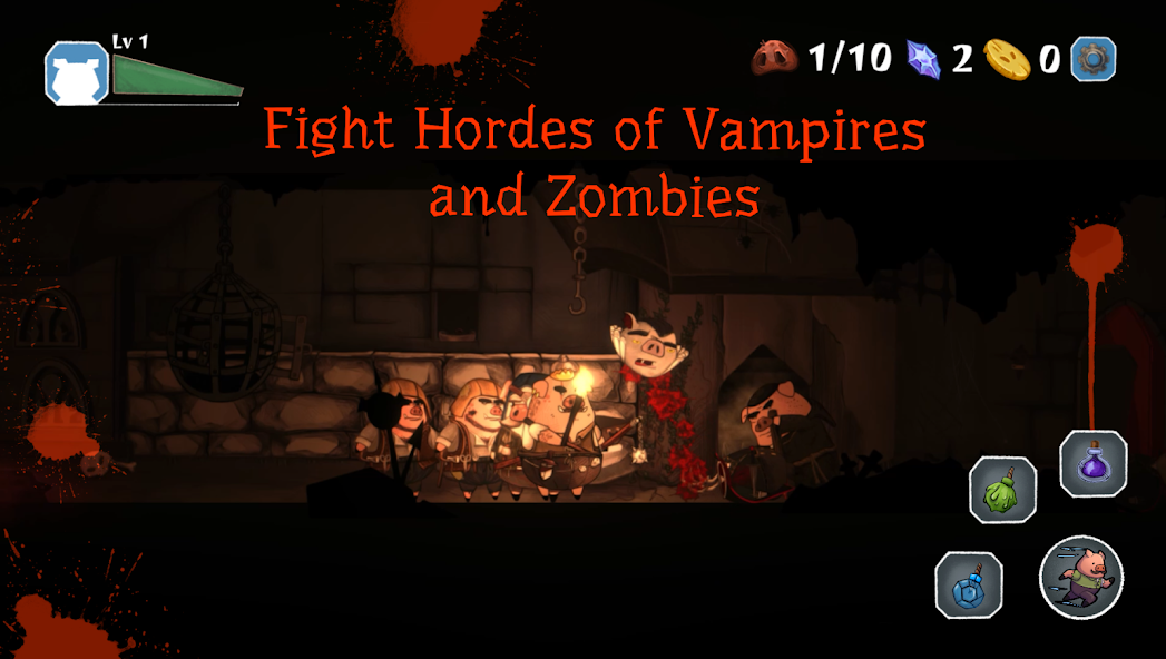 Pigs Wars: Vampire Blood Moon - screenshot 19
