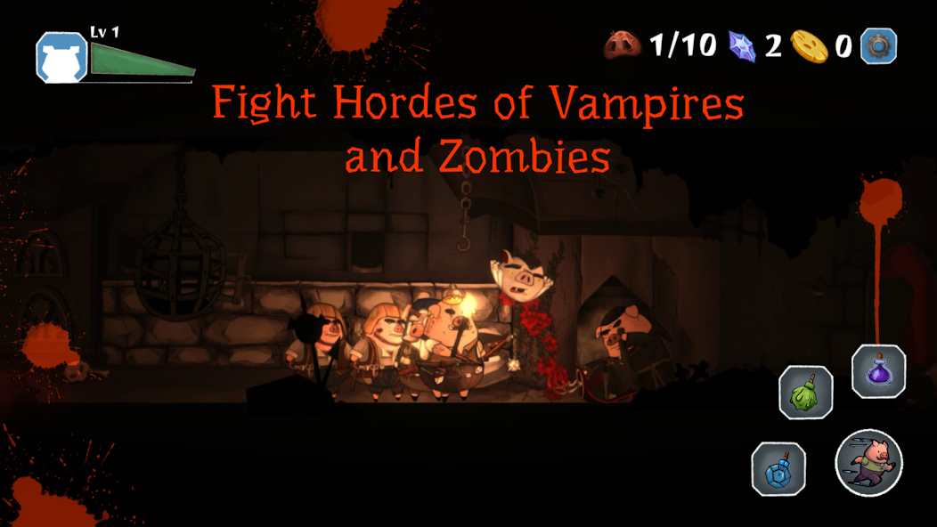 Pigs Wars: Vampire Blood Moon - screenshot 27