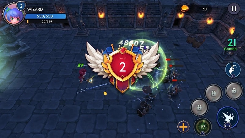 Fantasy RPG Raid Legends APK - screenshot 1