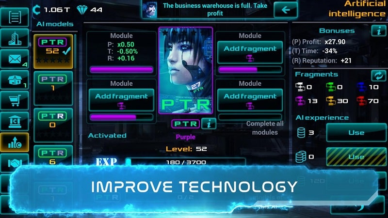 Idle Space Business Tycoon APK - screenshot 1