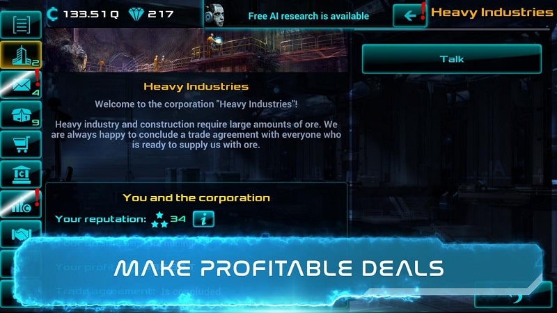 Idle Space Business Tycoon APK - screenshot 3