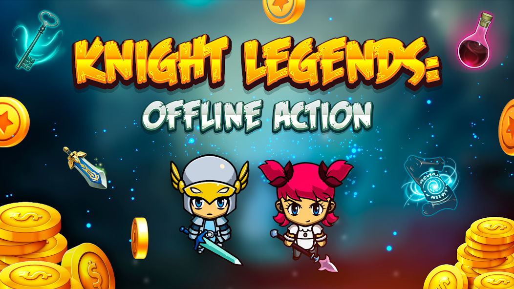 Knight Legends: Offline Action - screenshot 1