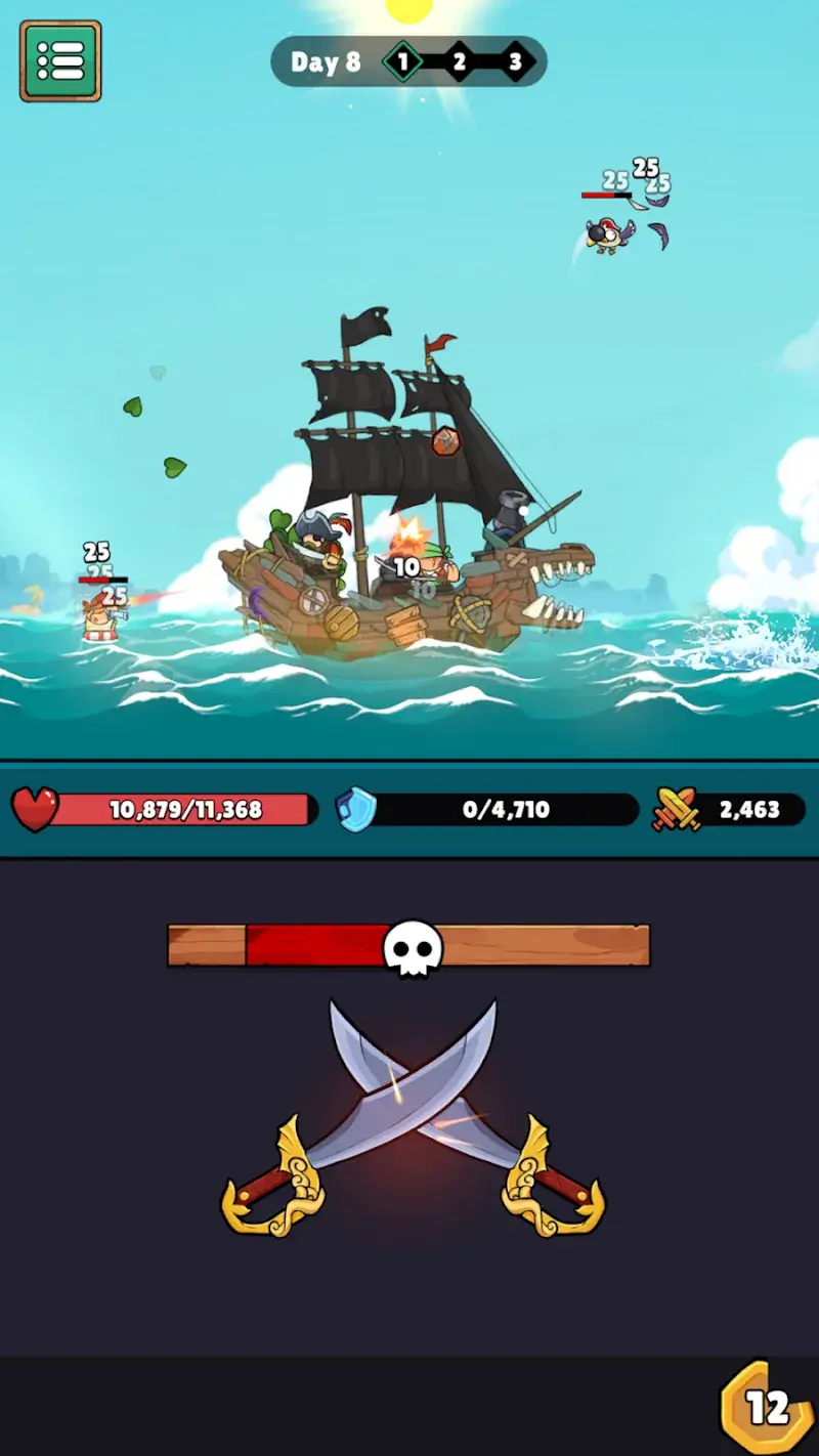 Pirate King Tap Idle RPG - screenshot 1