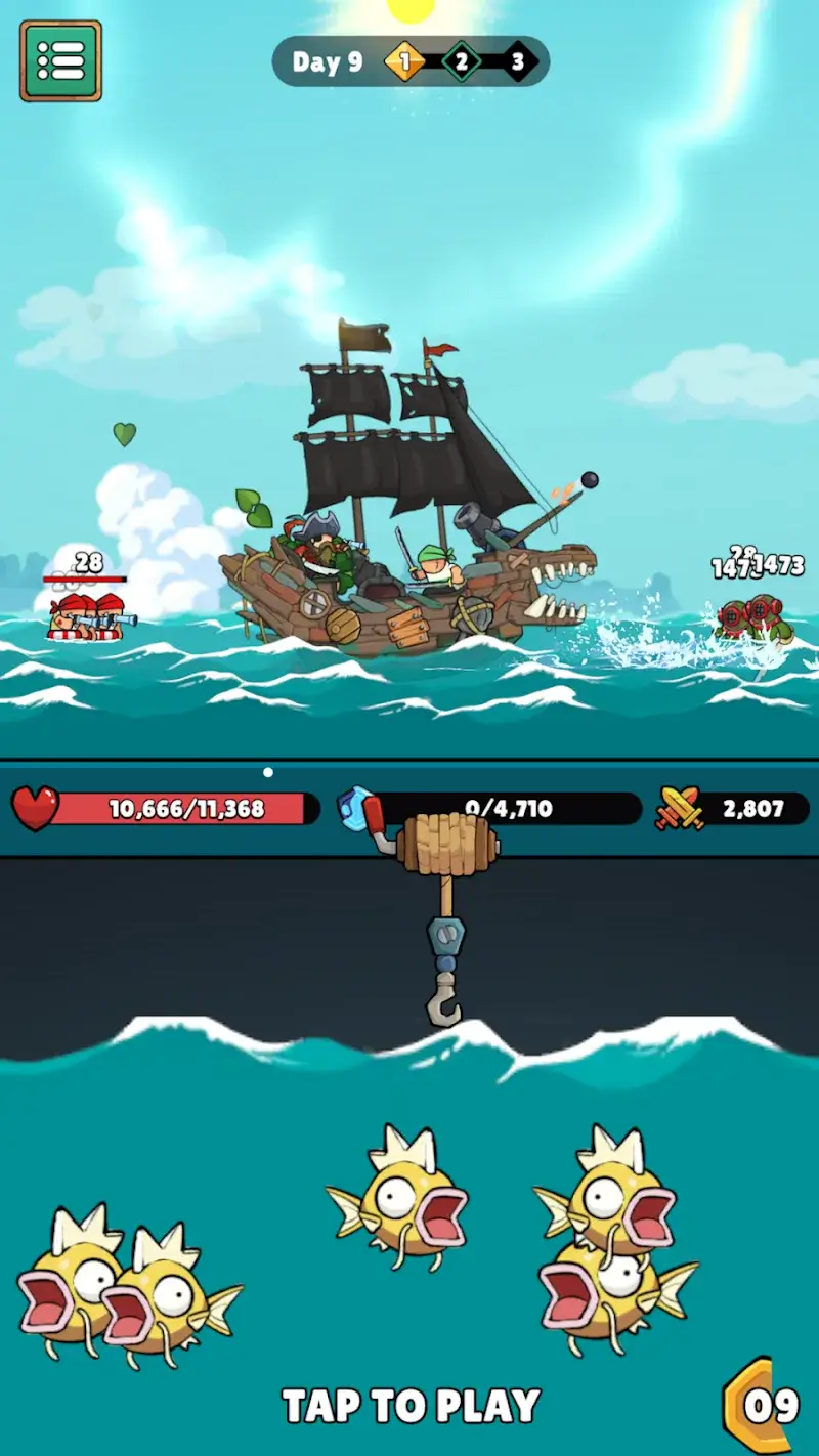 Pirate King Tap Idle RPG - screenshot 4