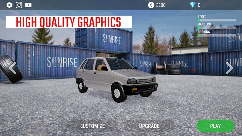 Indian Car Stunt Simulator APK - screenshot 1