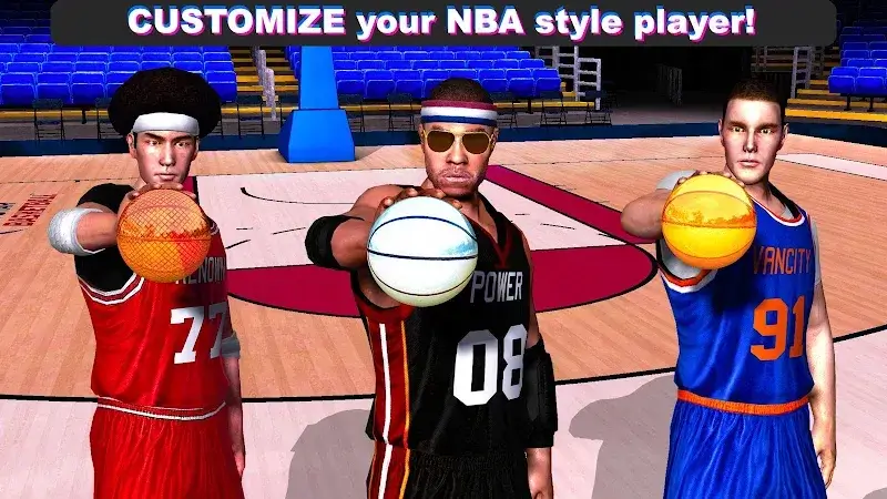 Basketball Game All Stars 2023 MOD APK v1.19.2.4884 (Unlimited Money, Unlocked) - screenshot 2