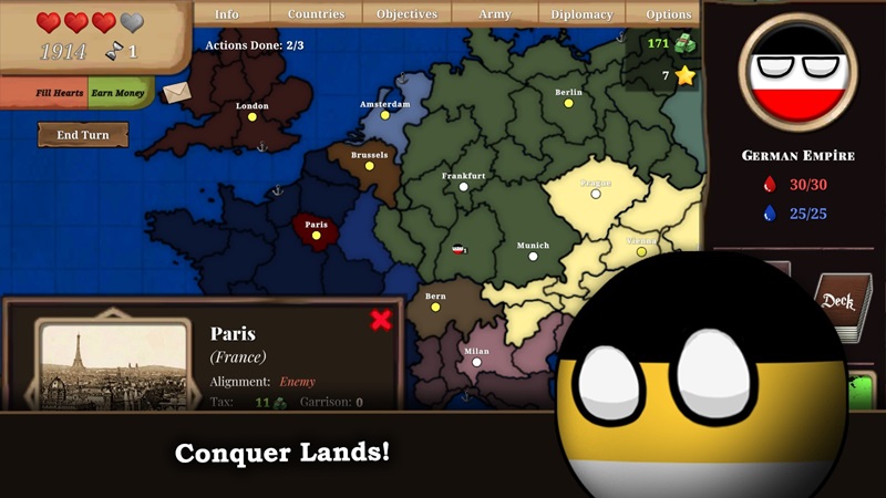 Countryball Europe 1890 APK - screenshot 2
