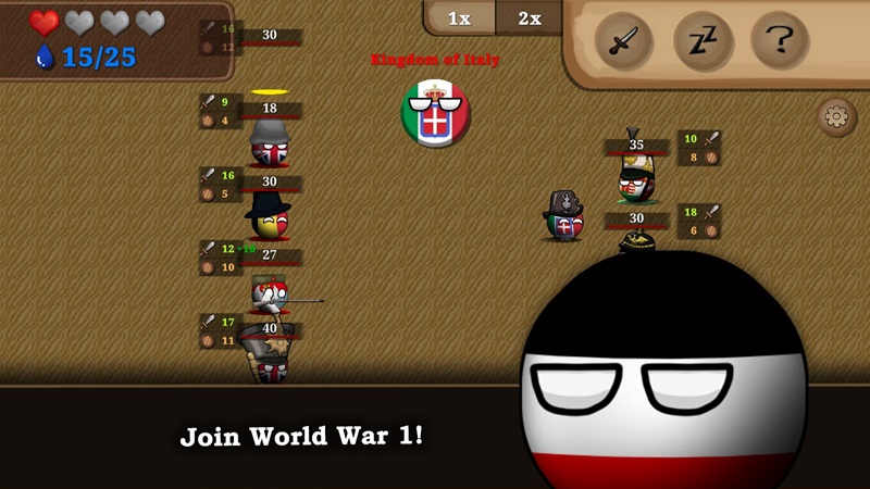 Countryball Europe 1890 APK - screenshot 3