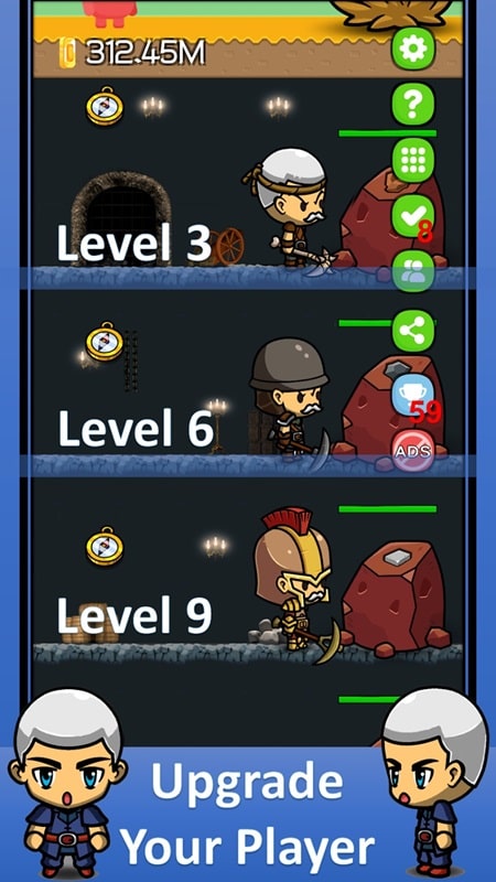 To Idle Or Not Miner Hero APK - screenshot 2