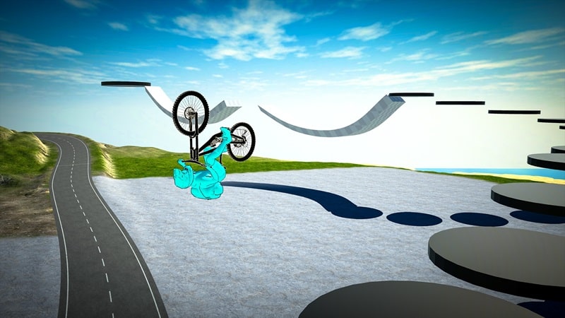 Bicycle Extreme Rider 3D - screenshot 3