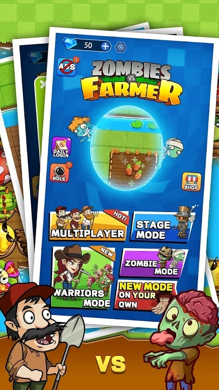 Zombies Vs Farmer APK - screenshot 2