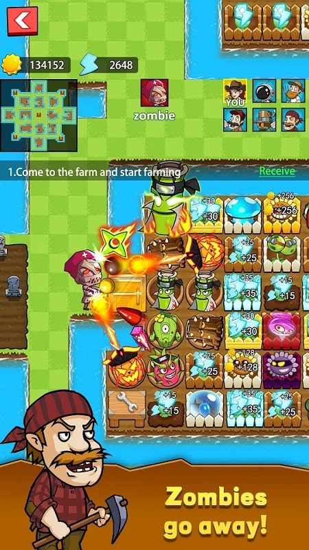 Zombies Vs Farmer APK - screenshot 3