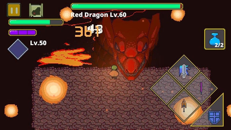 Dungeon Quest Action RPG APK - screenshot 1