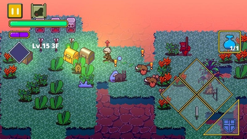 Dungeon Quest Action RPG APK - screenshot 3