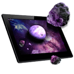 Asteroids 3D live wallpaper MOD APK icon