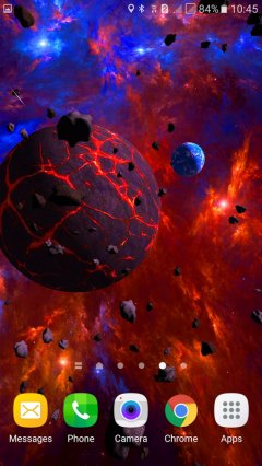 Asteroids 3D live wallpaper - screenshot 3
