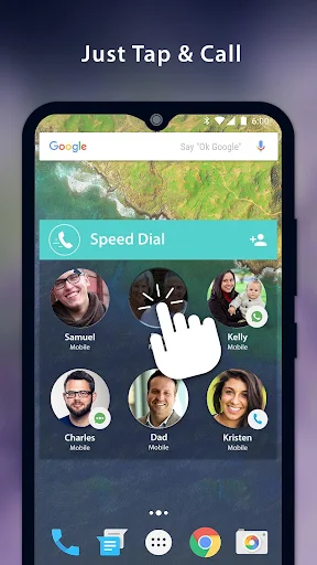Speed Dial Widget – Quick and - screenshot 2