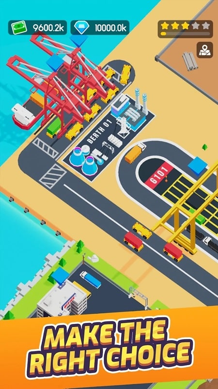 Idle Port APK - screenshot 1