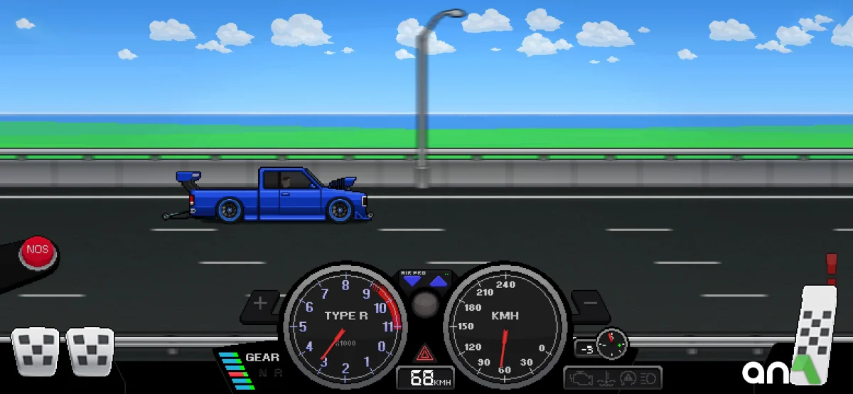 Pixel Car Racer - screenshot 1