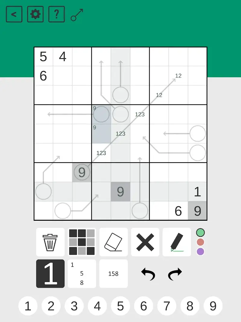 Arrow Sudoku - screenshot 5