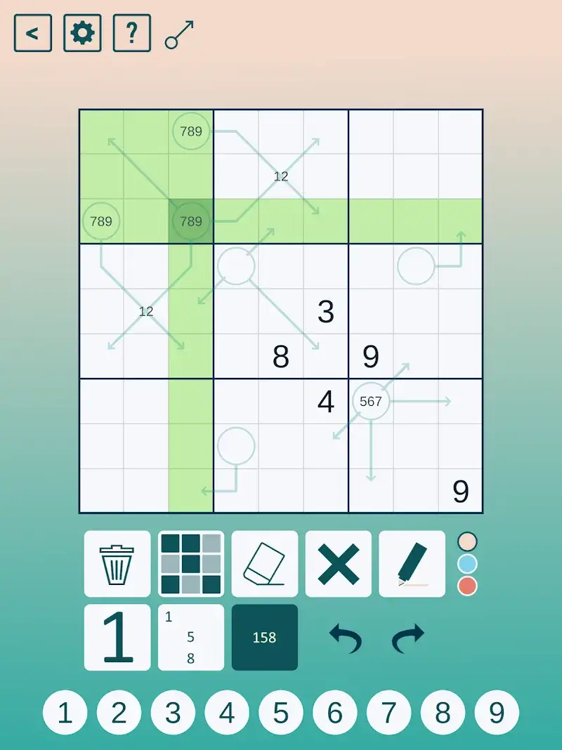 Arrow Sudoku - screenshot 6