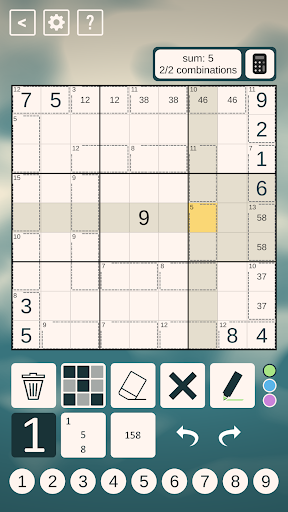 Killer Sudoku APK 1.4.0 (Full Game) for Android - screenshot 1