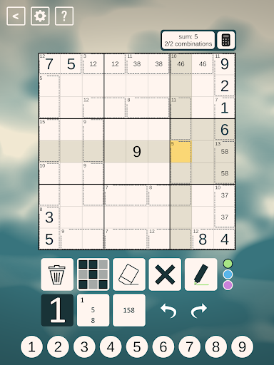 Killer Sudoku APK 1.4.0 (Full Game) for Android - screenshot 4