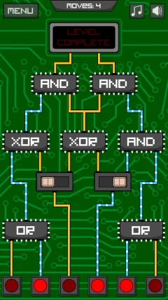 Circuit Scramble - Computer Logic Puzzles - screenshot 1