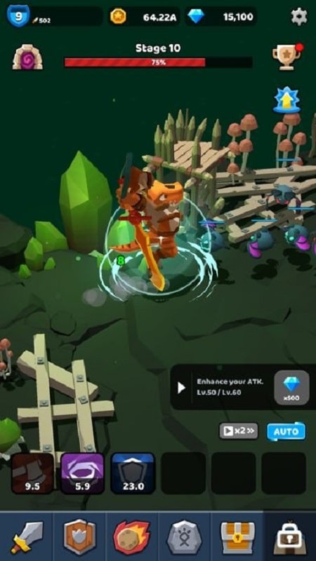 Dino Knight APK - screenshot 1