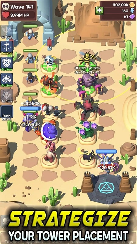 Idle Monster TD - screenshot 2