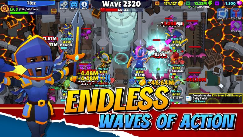 Idle Hero TD APK - screenshot 2