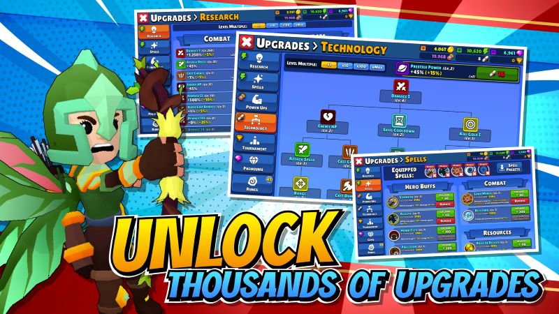 Idle Hero TD APK - screenshot 4