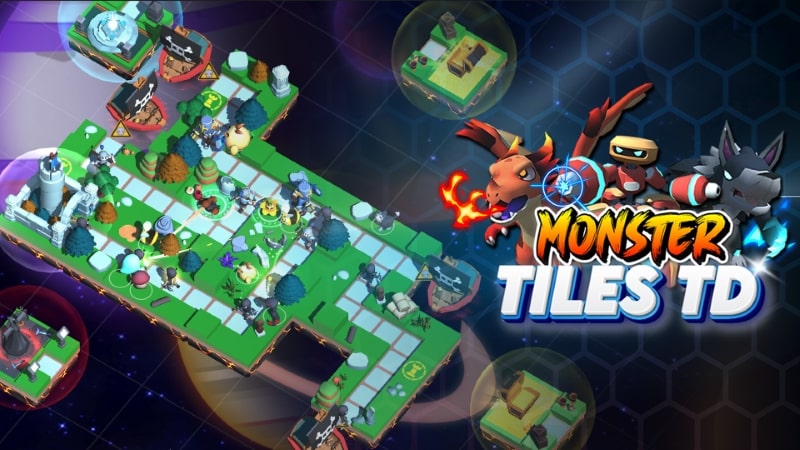 Monster Tiles TD APK - app icon