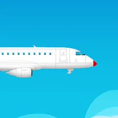 Flight Simulator 2d - realistic sandbox simulation - app icon