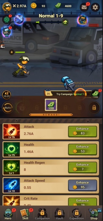 Stickman vs Zombie Dark War APK - screenshot 1