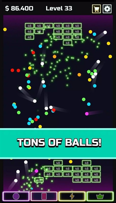 Idle Brick Breaker APK - screenshot 2