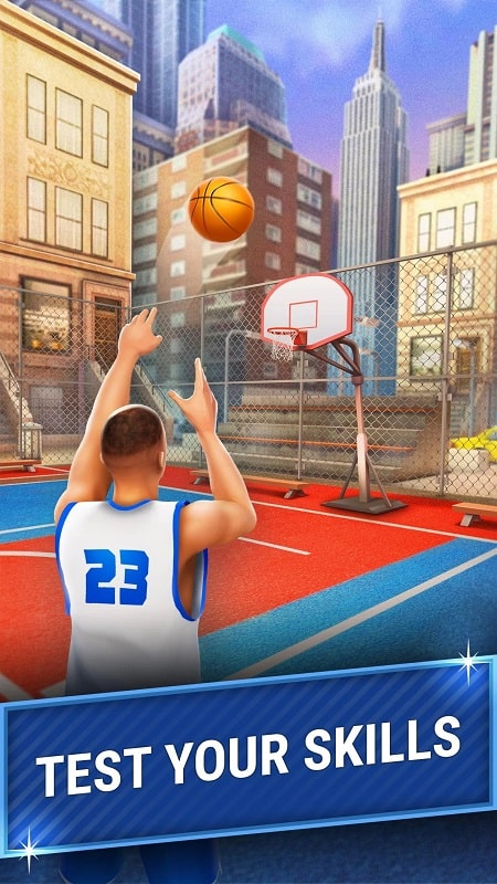 Shooting Hoops - 3 Point Basketball Games - screenshot 1